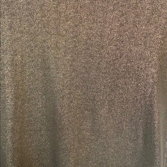 A.New.Day Gold Sheen Rayon Blend Stretch Womens Size S Green Pullover Dressy Top - Picture 6 of 8
